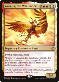 Aurelia, the Warleader — Guilds of Ravnica: Guild Kits
