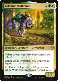 Tolsimir Wolfblood — Guilds of Ravnica: Guild Kits