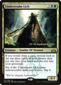 Underrealm Lich — Prerelease Cards