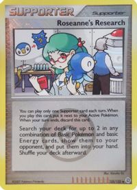Roseanne's Research - 125/132 (League Promo) — League & Championship Cards
