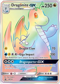 Dragonite GX - SM156 — SM Promos