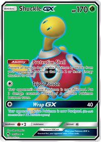 Shuckle GX (Full Art) — SM - Lost Thunder