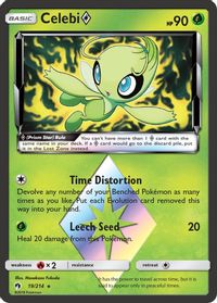 Celebi Prism Star — SM - Lost Thunder