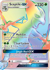 Sceptile GX (Secret) — SM - Lost Thunder