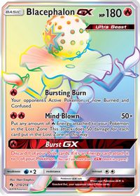 Blacephalon GX (Secret) — SM - Lost Thunder