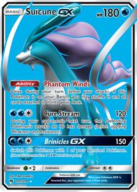 Suicune GX (Full Art) — SM - Lost Thunder