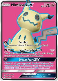 Mimikyu GX (Full Art) — SM - Lost Thunder