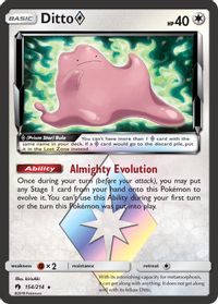 Ditto Prism Star — SM - Lost Thunder