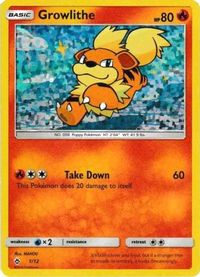 Growlithe - 1/12 — McDonald's Promos 2018