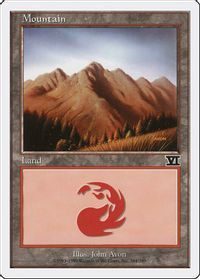 Mountain (344) — Classic Sixth Edition