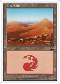 Mountain (345) — Classic Sixth Edition