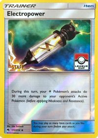 Electropower - 172/214 (League Cup) [Staff] — League & Championship Cards