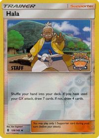 Hala - 126/145 (Regional Championships) [Staff] — League & Championship Cards