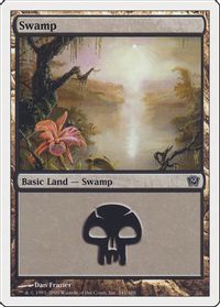 Swamp (341) — 9th Edition