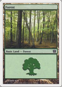 Forest (349) — 9th Edition