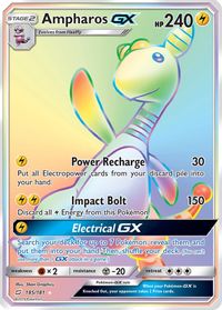 Ampharos GX (Secret) — SM - Team Up