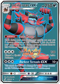 Incineroar GX (Full Art) — SM - Team Up