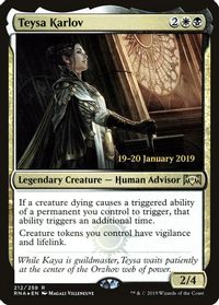 Teysa Karlov — Prerelease Cards