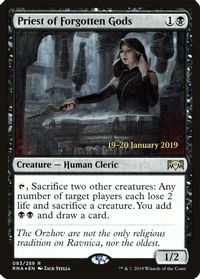 Priest of Forgotten Gods — Prerelease Cards
