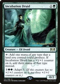 Incubation Druid — Prerelease Cards