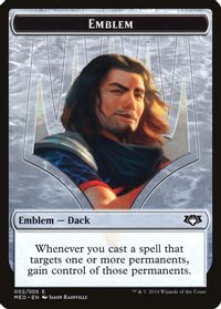 Emblem - Dack Fayden — Mythic Edition: Ravnica Allegiance
