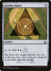 Azorius Signet — Ravnica Allegiance: Guild Kits