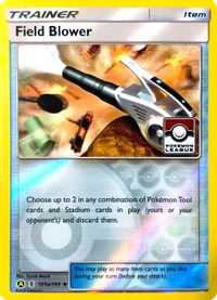 Field Blower - 125a/145 (Pokemon League) — League & Championship Cards