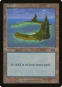 Island (336) — Urza's Saga