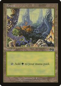 Forest (349) — Urza's Saga