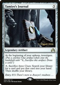 Tamiyo's Journal (Entry 855) — Prerelease Cards