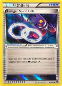 Gengar Spirit Link - 95/119 (Alternate Holo) (Gamestop Exclusive) — Miscellaneous Cards & Products