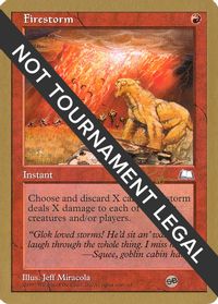 Firestorm - 1998 Ben Rubin (WTH) (SB) — World Championship Decks