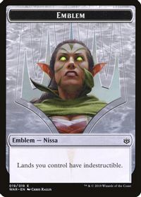 Emblem - Nissa, Who Shakes the World — War of the Spark