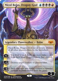 Nicol Bolas, Dragon-God — Mythic Edition: War of the Spark