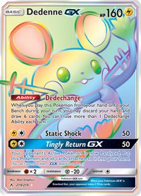 Dedenne GX (Secret) — SM - Unbroken Bonds