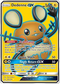 Dedenne GX (Full Art) — SM - Unbroken Bonds