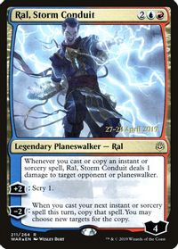 Ral, Storm Conduit — Prerelease Cards