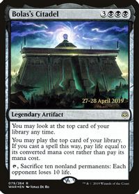Bolas's Citadel — Prerelease Cards