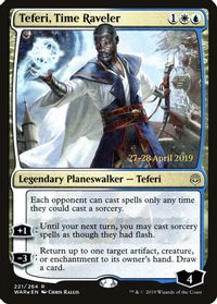 Teferi, Time Raveler — Prerelease Cards