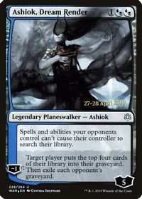 Ashiok, Dream Render — Prerelease Cards
