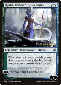 Kiora, Behemoth Beckoner — Prerelease Cards