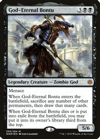 God-Eternal Bontu — Prerelease Cards