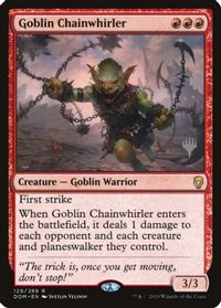 Goblin Chainwhirler — Promo Pack: Core Set 2020