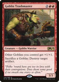 Goblin Trashmaster — Promo Pack: Core Set 2020