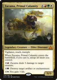 Zacama, Primal Calamity — Promo Pack: Core Set 2020