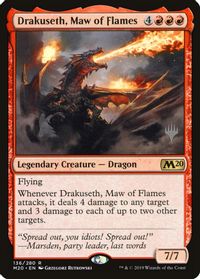 Drakuseth, Maw of Flames — Promo Pack: Core Set 2020