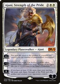 Ajani, Strength of the Pride — Promo Pack: Core Set 2020