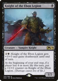 Knight of the Ebon Legion — Promo Pack: Core Set 2020