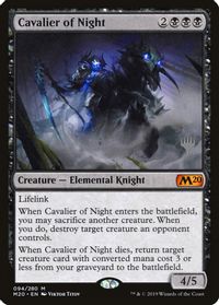 Cavalier of Night — Promo Pack: Core Set 2020