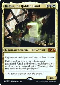 Kethis, the Hidden Hand — Prerelease Cards